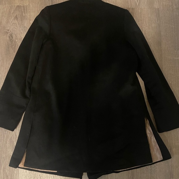 Fleurette Placket Front Loro Piana Wool Coat -4  like  new - Picture 5 of 10